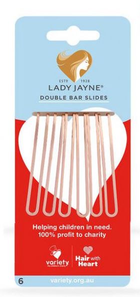 Lady Jayne Metallic Double Bar Slides 17028 - IZZAT DAOUK Lebanon