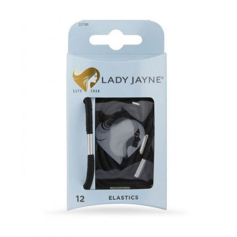 Lady Jayne Thick Elastics Blk 2279B - IZZAT DAOUK Lebanon