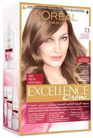 L'Oreal Excellence Creme Hair 7.1 Ash Blonde - IZZAT DAOUK Lebanon