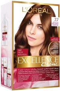 L'Oreal Excellence Creme Hair 7.7 Honey Brown - IZZAT DAOUK Lebanon
