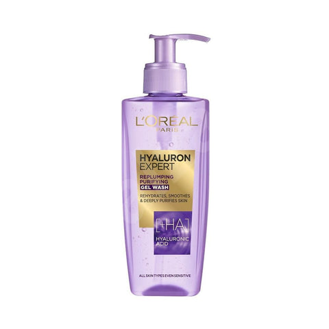 L'Oreal Paris Hyaluron Expert Replumping Face Wash With Hyaluronic Acid 200ml - IZZAT DAOUK Lebanon