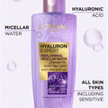 L'Oreal Paris Hyaluron Expert Replumping Micellar Water 200ml, image 2