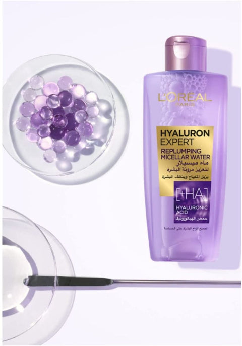 L'Oreal Paris Hyaluron Expert Replumping Micellar Water With Hyaluronic Acid 200ml - IZZAT DAOUK Lebanon