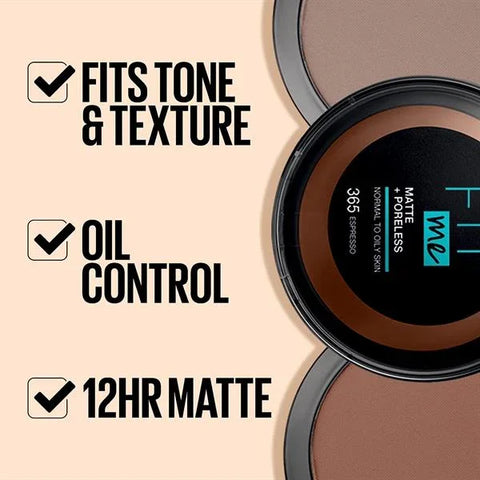 Maybelline Fit Me Matte and Poreless Powder, image 3
