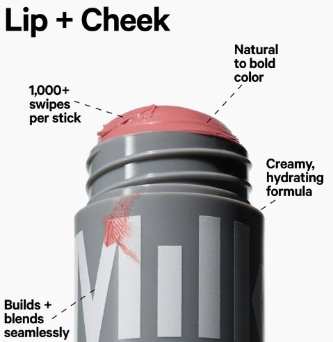MILK MAKEUP Mini Lip + Cheek Stick Blush WERK 6g - IZZAT DAOUK Lebanon
