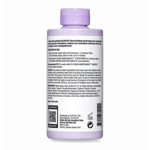 Olaplex No. 4P Blonde Enhancer Toning Shampoo 250ml, image 3