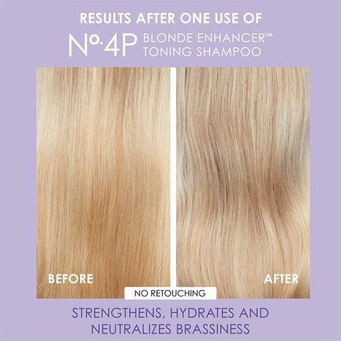 Olaplex No. 4P Blonde Enhancer Toning Shampoo 250ml, image 6