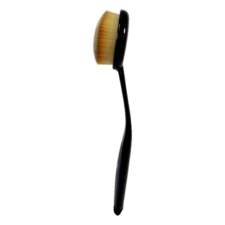Or Bleu CT-691 Curved Makeup Brush with Oval Head - IZZAT DAOUK Lebanon