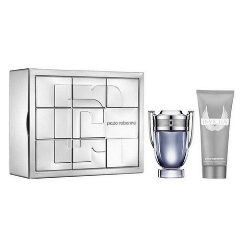 Paco Rabanne Invictus Gift Set Eau De Toilette 100ml + Shampoo - IZZAT DAOUK Lebanon