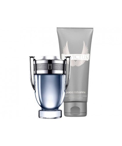 Paco Rabanne Invictus Gift Set Eau De Toilette 100ml + Shampoo - IZZAT DAOUK Lebanon