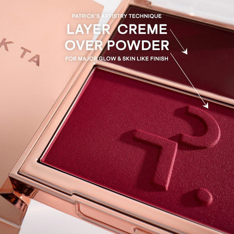 Patrick Ta Major Headlines Double Take Creme and Powder Blush Duo, image 3