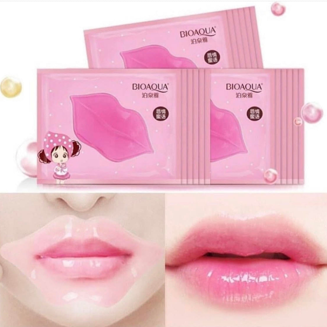 Perla Glam Bioaqua Lip Plumper Collagen Nourishing Crystal Lip Mask - IZZAT DAOUK Lebanon