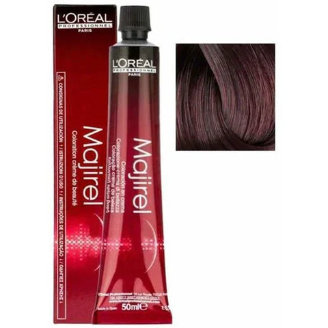 L'Oréal Majirel Haarfarbe #4.56 V511 – Permanente Coloration Für 100% Weißhaar-Abdeckung (Professionell)