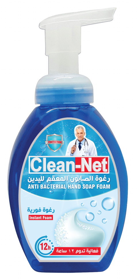 CLEAN NET ANTI BACTERIAL HAND SOAP FOAM 330ML