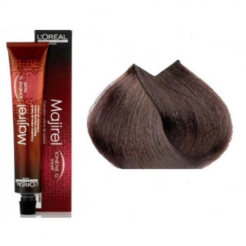 MAJIREL HAIR COLOR 5.12 Light  Iridescent Brown Ash