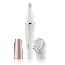 Braun FaceSpa Facial Epilator & Cleanser With 3 Beauty Brushes