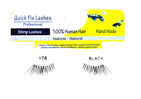 QUICK FIX LASHES STRIP 178 BLACK