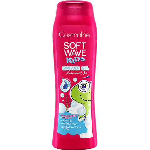 Cosmaline Soft Wave Kids Shower Strawb-Vanilla Tearfree 400Ml