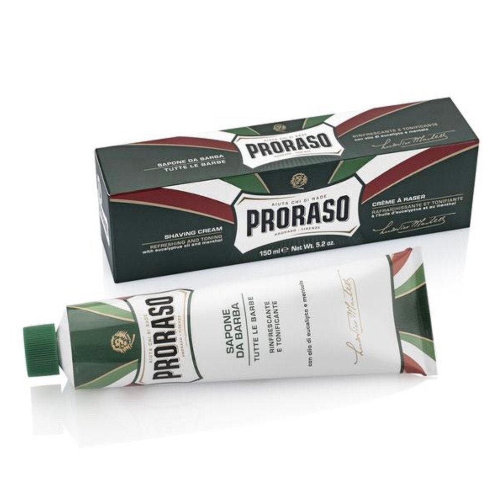 Proraso Shaving Cream Italian Eucalyptus & Menthol Green Tube 150ml - IZZAT DAOUK Lebanon