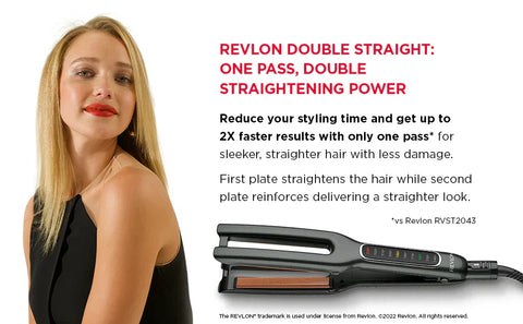 Revlon Double Straight One Pass Straightener, image 4