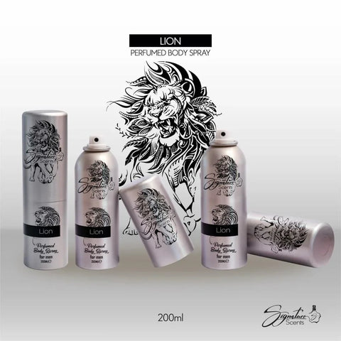 Signature Scents Lion Perfumed Body Spray 200ml