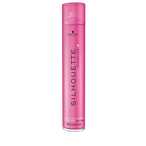 Silhouette Color Brilliance Extra Strong Hold Hairspray, image 2