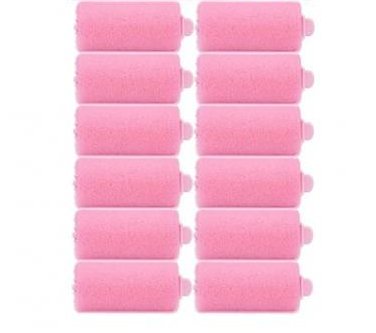 Superior Pink Foam Sponge Hair Rollers - IZZAT DAOUK Lebanon