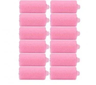 Superior Pink Foam Sponge Hair Rollers Small 25mm, image 3