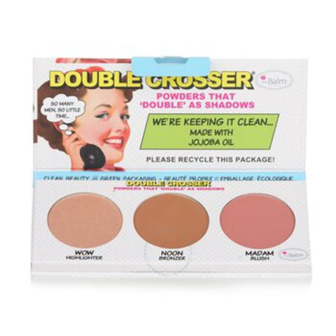 The Balm Double Crosser Highlighter, Bronzer, Blush - IZZAT DAOUK Lebanon