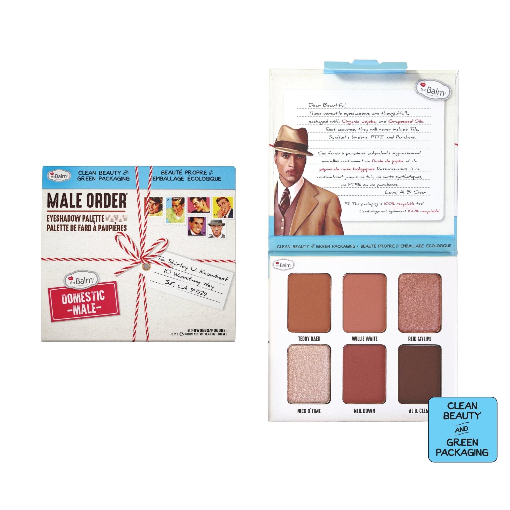 The Balm Male Order Domestic Eyeshadow Palette - IZZAT DAOUK Lebanon