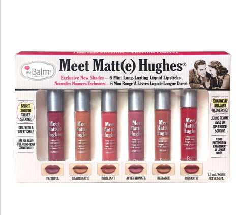 The Balm Meet Matt(e) Hughes Long-Lasting Liquid Lipstick VOL. - IZZAT DAOUK Lebanon