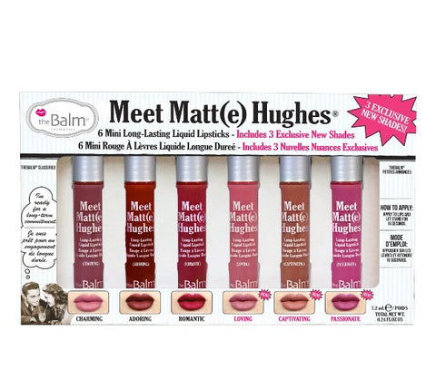 The Balm Meet Matt(e) Hughes Long-Lasting Liquid Lipstick VOL. - IZZAT DAOUK Lebanon