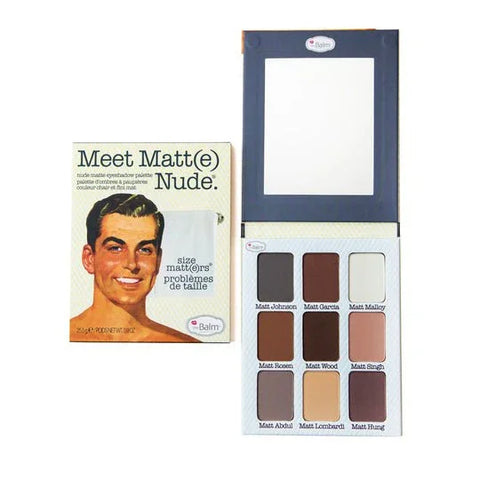 The Balm Meet Matte Nude Eyeshadow Palette