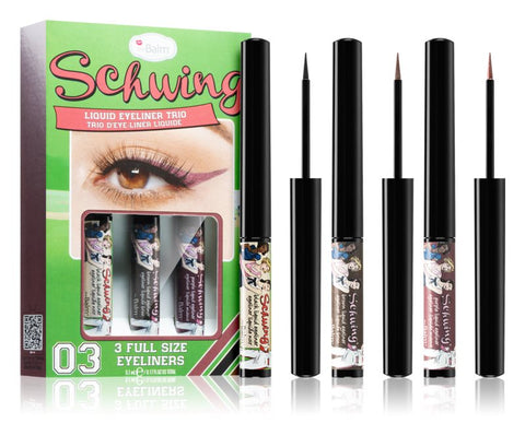 The Balm Schwing Liquid Eyeliner Trio - IZZAT DAOUK Lebanon