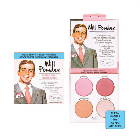 The Balm Will Powder Blush Quad - IZZAT DAOUK Lebanon