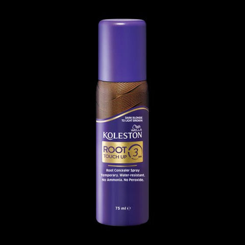 Wella Koleston Root Touch Up Spray Dark Blonde - Light Brown - IZZAT DAOUK Lebanon